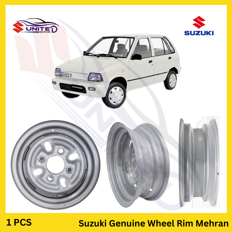 Pak Suzuki - Genuine Wheel Rim for Mehran - Precision-engineered for Enhanced Performance and Style