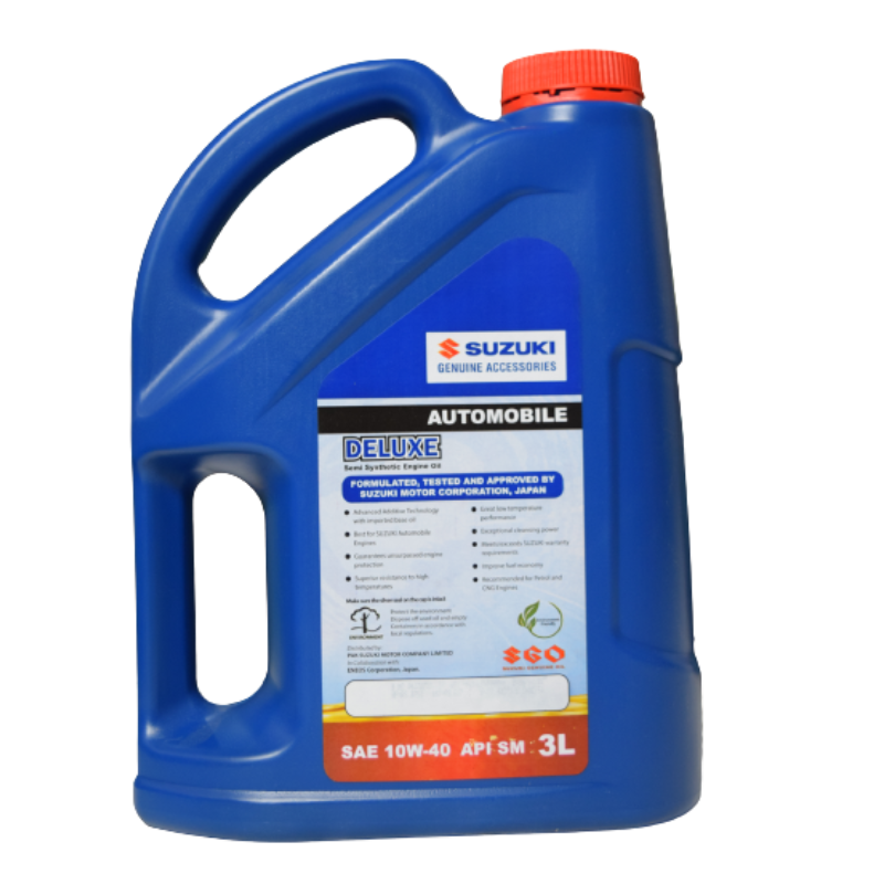 Suzuki Genuine Deluxe Engine Oil (10W40-SM) - Advanced Protection for Your Engine