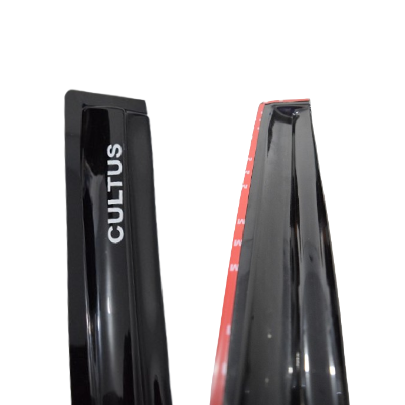 Pak Suzuki Cultus Air Press - Streamlined wind deflectors offering sun-blocking functionality and reduced cabin noise for a comfortable driving experience.