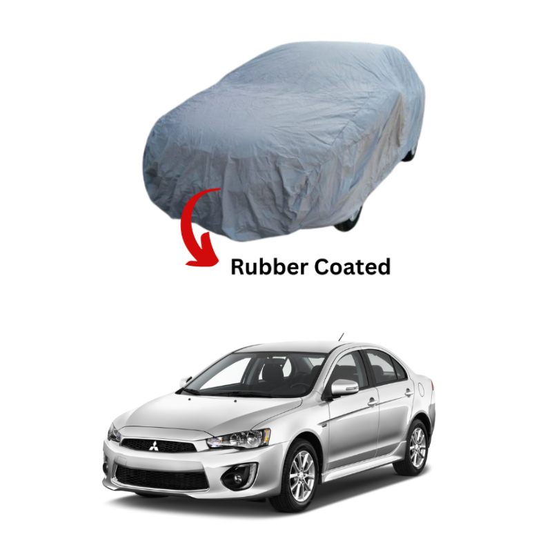 Mitsubishi Lancer top cover offering waterproof and dustproof protection, made from PVC and rubber-coated materials.