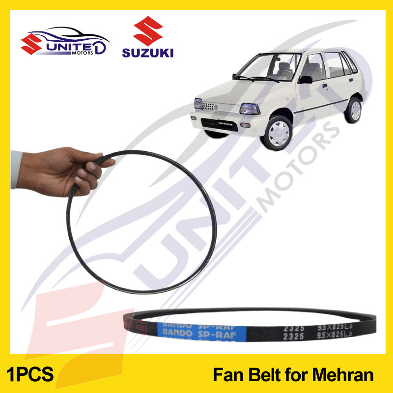 Suzuki Genuine Fan Belt for Mehran - Heavy Duty  This content provides an informative yet persuasive overview of the product, its benefits, and its usage. It emphasizes the quality and reliability of the genuine Suzuki part. If you have more products, feel free to share them!