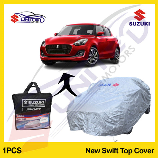 Pak Suzuki Genuine Top Cover for New Swift GLX CVT, CVT, GL CVT - Provides tailored protection against dust and debris. united motors