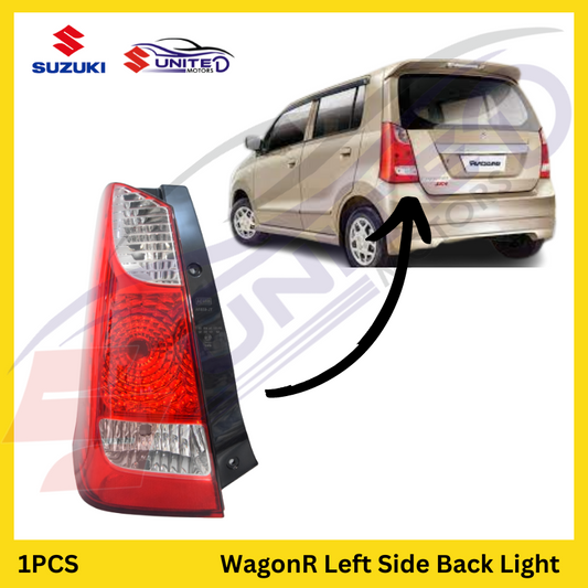 Suzuki Genuine WagonR Left Side Back Light - Multi-Functional Rear Lamp - Indicator, Reverse Gear, Safety Signal - Trust Genuine Suzuki Parts for Improved Lighting and Safety.