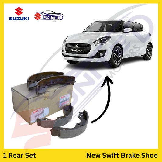 Suzuki Genuine Brake Shoe for New Swift - Reliable Stopping Power - Upgrade Your Braking System with Authentic Brake Shoe.