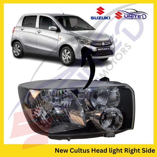 Suzuki Genuine Right-Side Headlight for New Cultus - Enhanced Nighttime Visibility and Fog Protection - Prioritize Safety with Integrated Fog Lights.