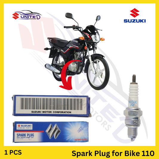 Pak Suzuki - Genuine Bike Spark Plug - 110 Bike