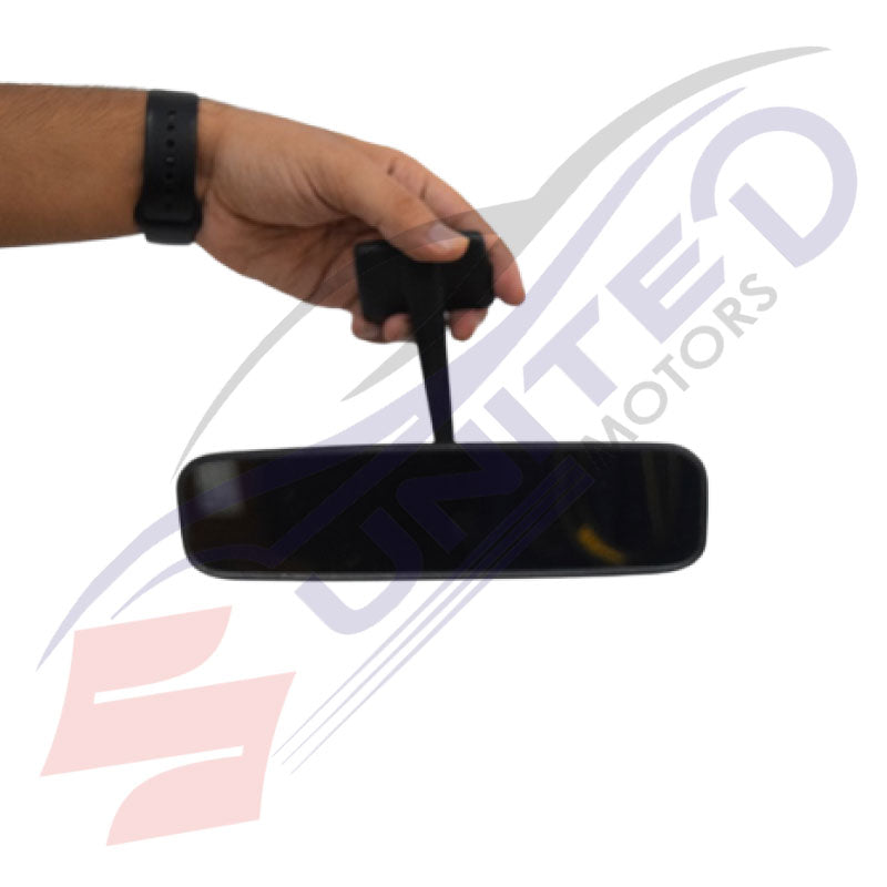 Suzuki Genuine Rear View Mirror for Ravi, Bolan, and Mehran - Enhance Visibility and Safety for Turns, Reverses, and Rearward Traffic Monitoring.