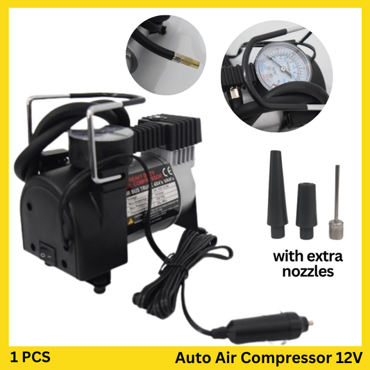 Single Cylinder Air Compressor 12volt, portable and efficient, perfect for inflating tires on the go.