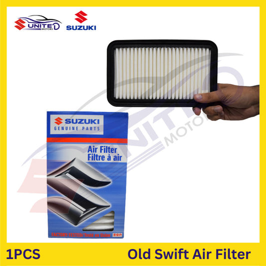 SUZUKI Genuine Air Filter for Old Swift DL, DLX, DL AUTO - Enhance Engine Longevity and Performance - Elevate Your Engine's Health with Authentic Air Filtration.
