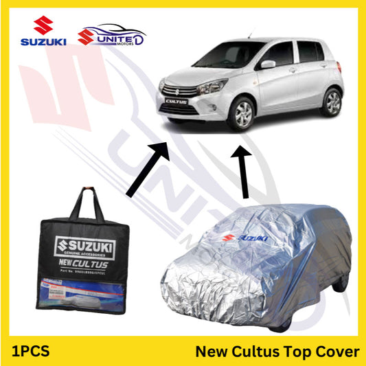 Suzuki Cultus - Genuine Top Cover by Pak Suzuki - Protect from Scratches and Dust - Preserve Your Car's Exterior with Authentic Top Cover.