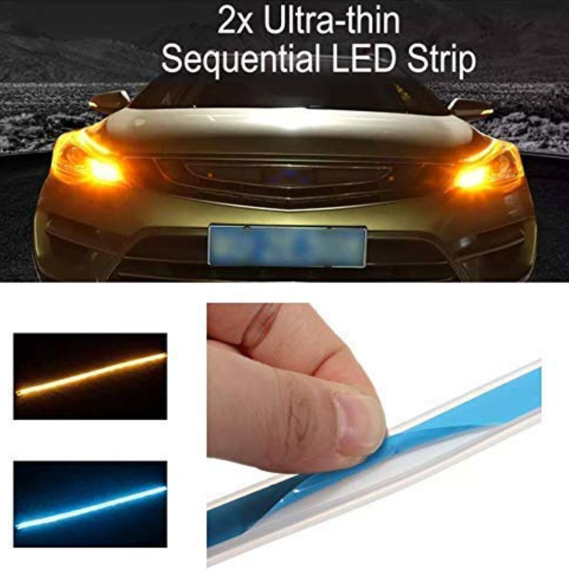 Head Light Neon DRL - Easy-to-install LED lights for enhanced car visibility and safety.