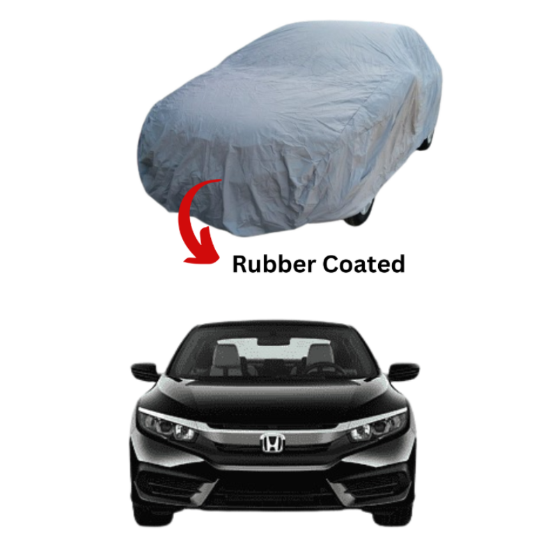 Honda Civic new top cover providing waterproof and dustproof protection, made from PVC and rubber-coated materials.