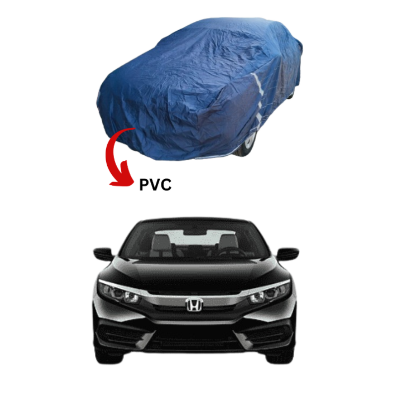 Honda Civic new top cover providing waterproof and dustproof protection, made from PVC and rubber-coated materials.