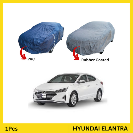 Hyundai Elantra top cover providing waterproof and dustproof protection, made from PVC and rubber-coated materials.