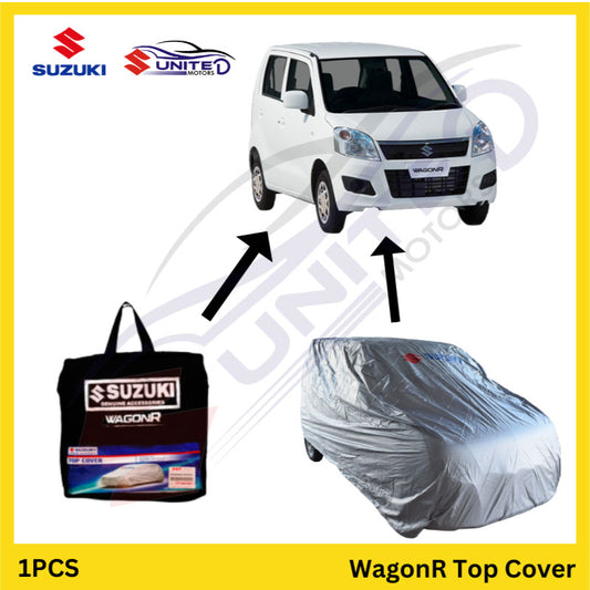 Suzuki WagonR - Genuine Top Cover - By Pak Suzuki - VxR, VxL, AGS - Protect Your Vehicle's Elegance - Shield Your Car from Scratches and Dust with Genuine Pak Suzuki Accessory.