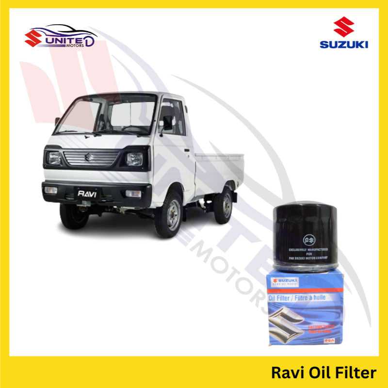 Suzuki United Motors Genuine Oil Filter for Ravi VX - Premium Quality Filtration for Engine Oil Purification - Trust Genuine Suzuki United Motors Parts for Engine Protection and Efficiency.