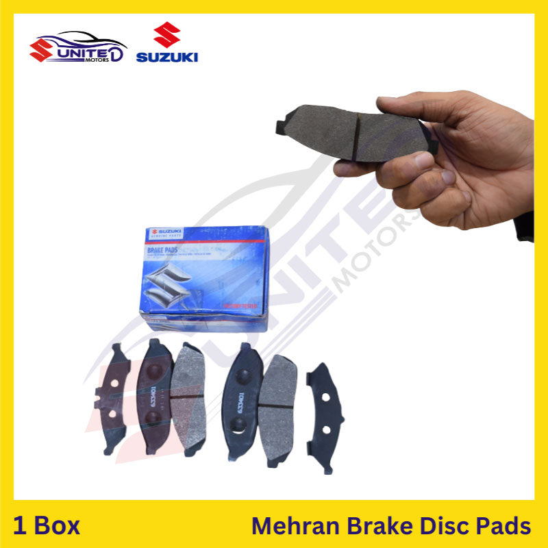 SUZUKI Genuine Front Disc Brake Pad Set for Mehran VX, VXR, VX LE - Reliable Front Tire Braking - Elevate Braking Performance with Authentic Brake Pads.