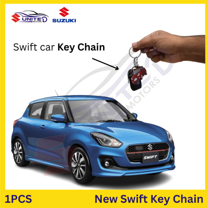 SUZUKI Genuine Car Style Keychain for New Swift - Showcase Your Swift Pride