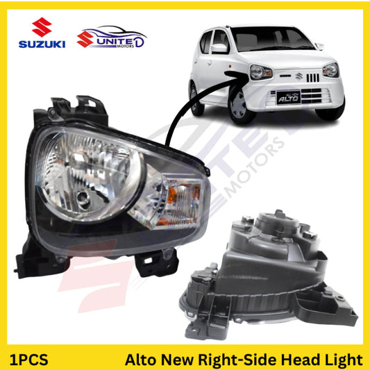 Suzuki Genuine Right-Side Headlight for New Alto - Illuminate the Night with Clarity - Enhance Safety and Visibility with Genuine Suzuki Part.