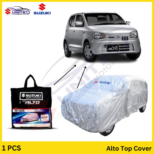Suzuki Alto - Genuine Top Cover by Pak Suzuki - Vx/VxR/VxL - Protect Your Car's Exterior - Keep Your Vehicle Scratch-Free and Impeccable.