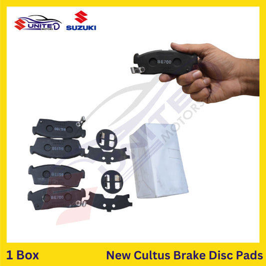 Pak Suzuki - Genuine Front Disc Brake Pad Set (BE700) - For New Cultus VXR, VXL, AGS