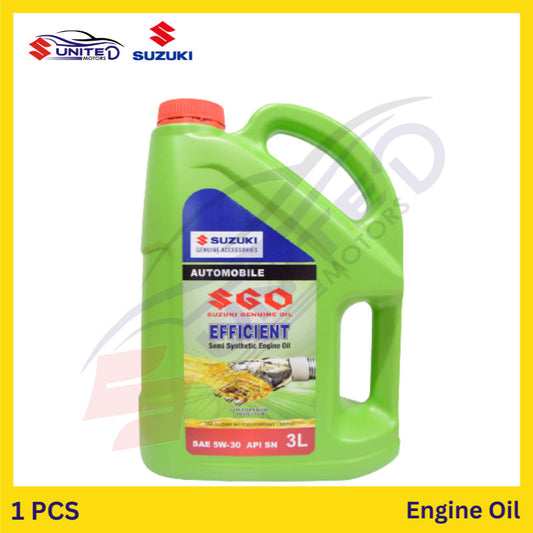 Suzuki Genuine Efficient Engine Oil (5W30-SN) - Advanced Performance and Longevity - Elevate Engine Performance with Authentic Semi-Synthetic Oil.