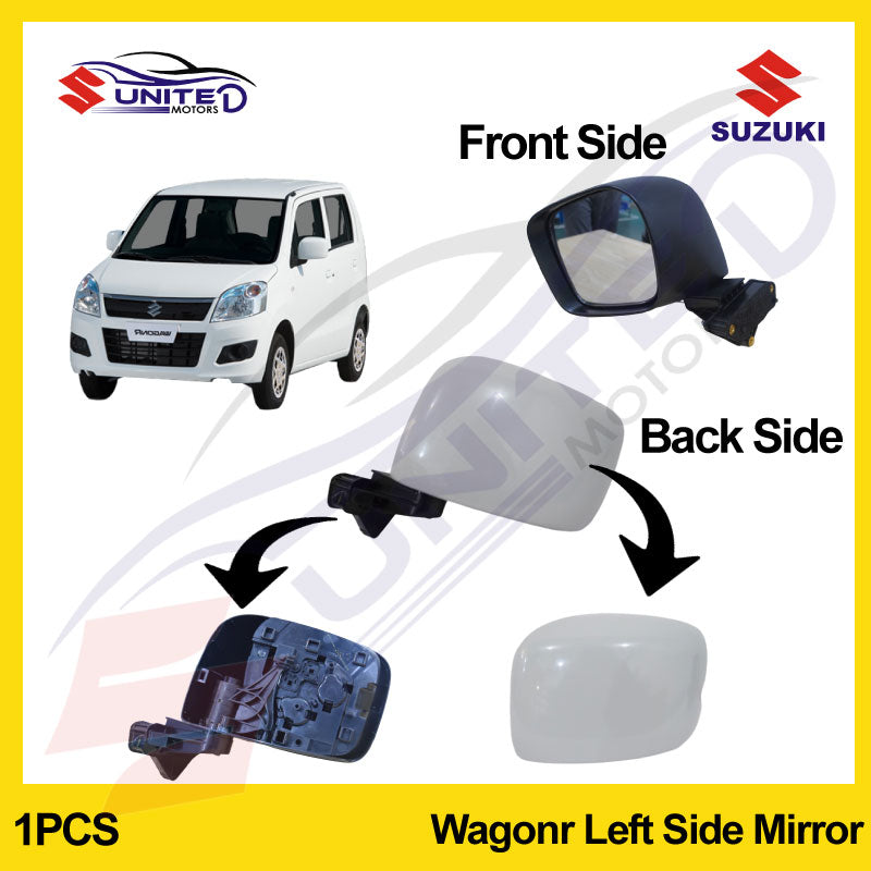 Pak Suzuki - Genuine Side Mirror - WagonR - Left Side - Enhanced Visibility