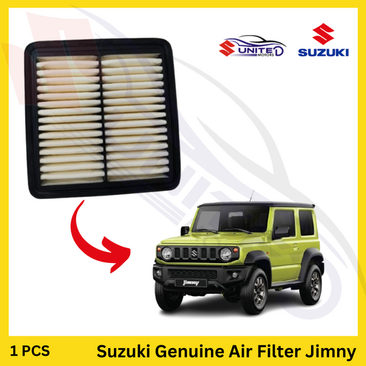 Pak Suzuki Genuine Air Filter for Jimny - Premium quality air filter designed for Suzuki Jimny, ensuring clean air intake and optimal engine performance.