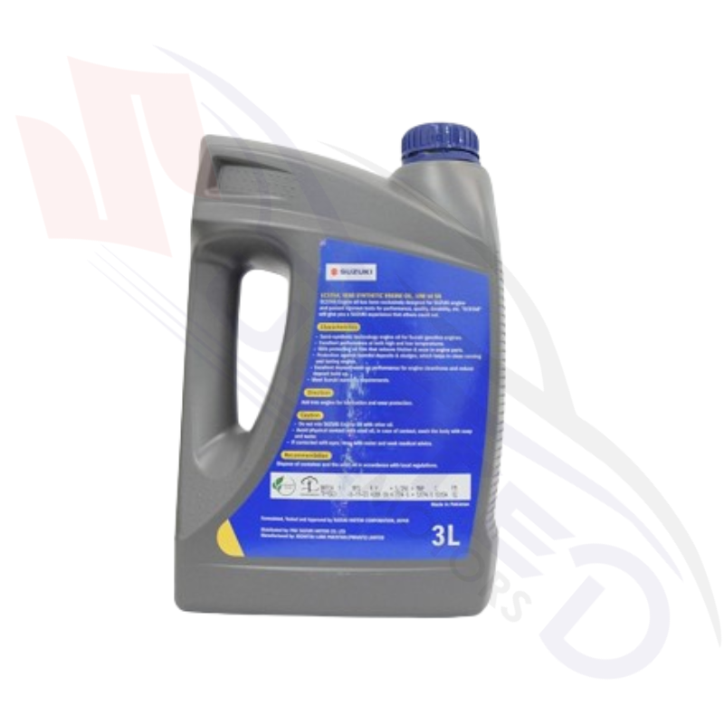 Suzuki Genuine F7000 Semi-Synthetic 10W-40 Engine Oil - Provides superior lubrication and wear protection for Suzuki vehicles.