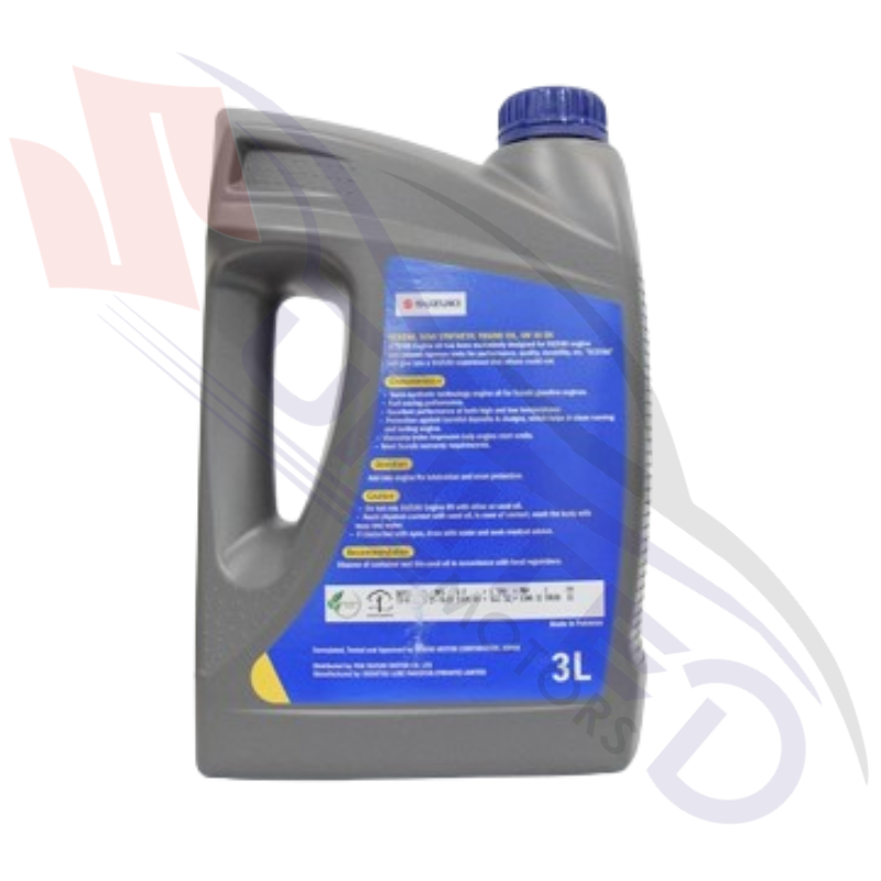 Suzuki Genuine F7000 Semi-Synthetic 5W-30 3L Engine Oil - Provides advanced performance and protection for Suzuki vehicles.