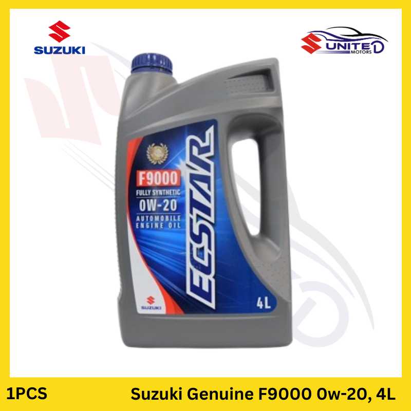 Pak Suzuki Ecstar - Genuine Engine Oil - F9000 Fully Synthetic 0W-20  ( 3.1L  & 4L )