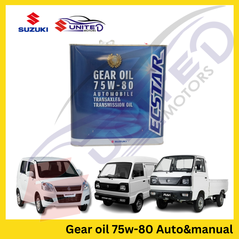 SUZUKI Genuine Gear Oil 75W-80 - Superior Transmission Protection - Elevate Transmission Longevity with Authentic Gear Oil.