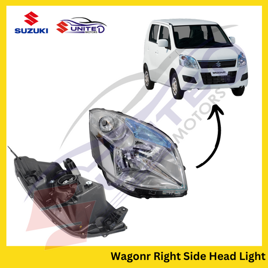 Suzuki Genuine Right-Side Headlight for WagonR - Enhanced Nighttime Visibility and Fog Protection - Improve Safety with Integrated Fog Lights.