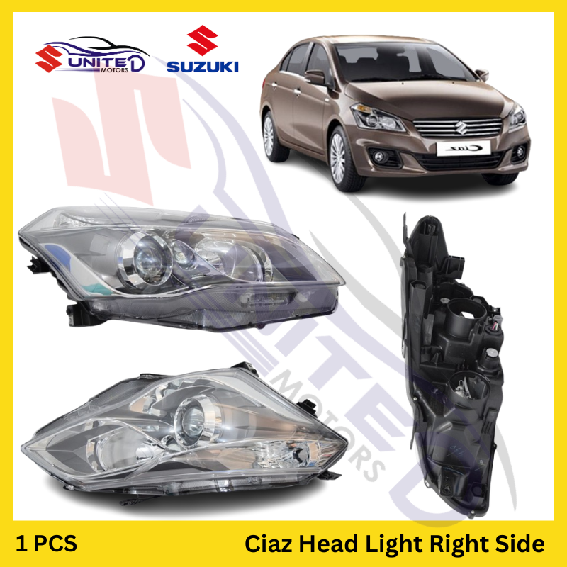 Pak Suzuki Genuine Headlight (Right Side) for Suzuki Ciaz - Illuminate Your Path Safely