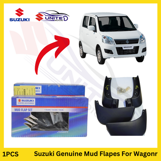 Suzuki Genuine Mud Flaps for WagonR - Protects fender wells from road debris and mud, ensuring a cleaner exterior.