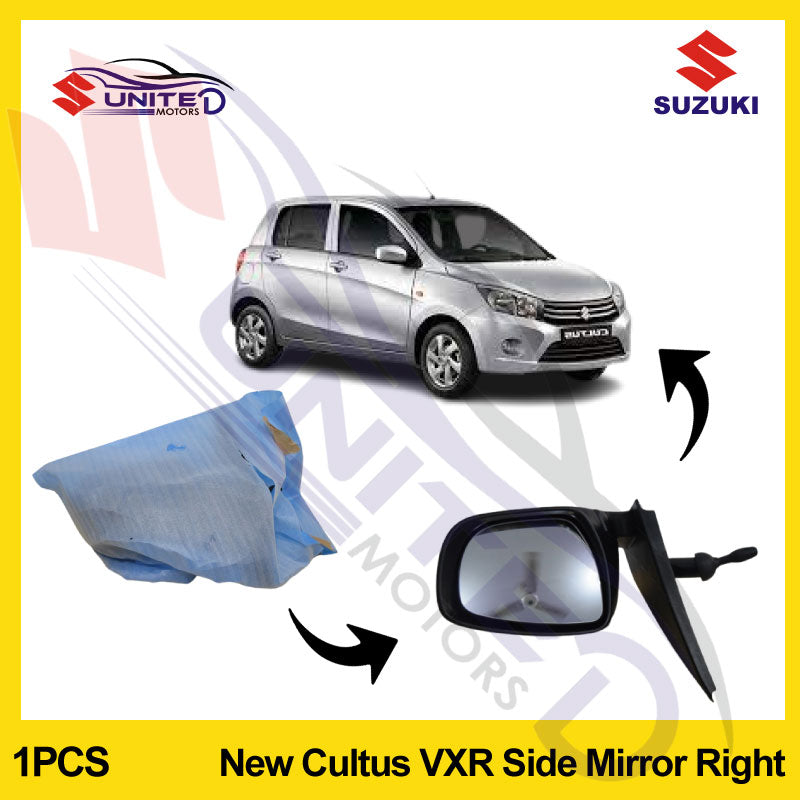 Suzuki Genuine New Cultus VXR Right Side Mirror - Enhance Your Rear View!