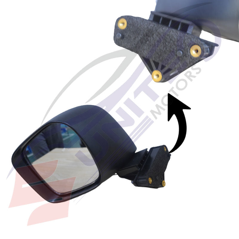 Suzuki Genuine Side Mirror for WagonR (Right Side) - Enhanced Visibility  This content effectively highlights the benefits and usage of the product, with an emphasis on safety and genuine quality. If you have more products to describe, feel free to let me know!