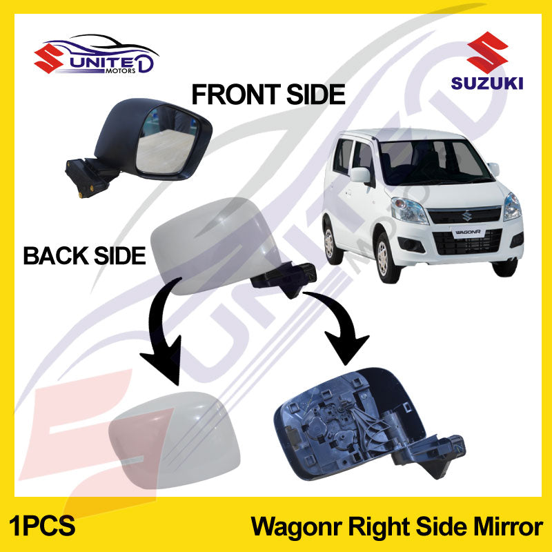 Suzuki Genuine Side Mirror for WagonR (Right Side) - Enhanced Visibility  This content effectively highlights the benefits and usage of the product, with an emphasis on safety and genuine quality. If you have more products to describe, feel free to let me know!