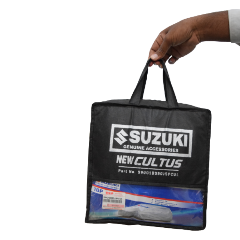 Suzuki Cultus - Genuine Top Cover by Pak Suzuki - Protect from Scratches and Dust (VxR, VxL, AGS)