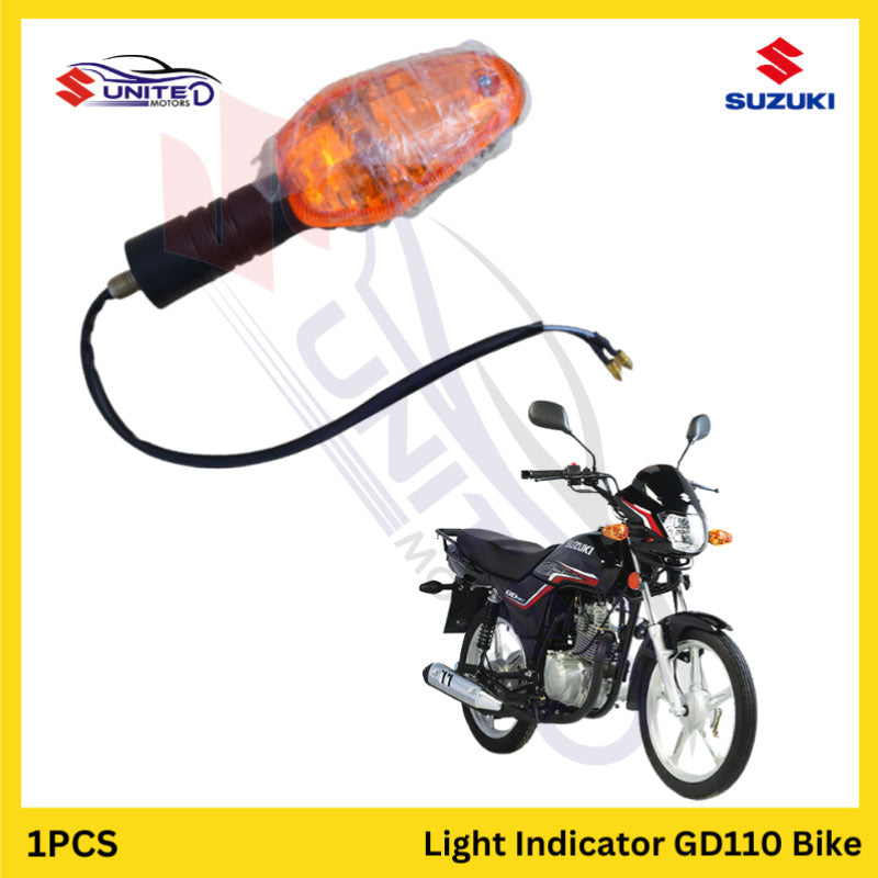 Suzuki Genuine Motorcycle Signal Assembly Front Lamp L/S for GD110 - Reliable Turn Signal Assembly - Elevate Safety with Genuine Suzuki Part.