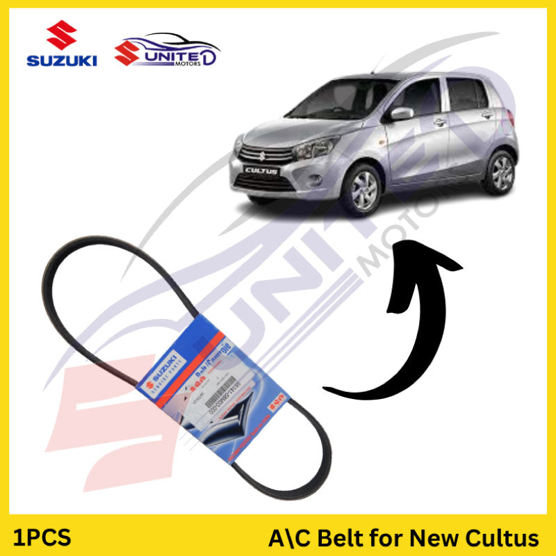 Suzuki Genuine AC Belt for Cultus 998cc - Reliable AC Compressor Connection - Experience Consistent and Dependable Cooling with Authentic AC Belt.