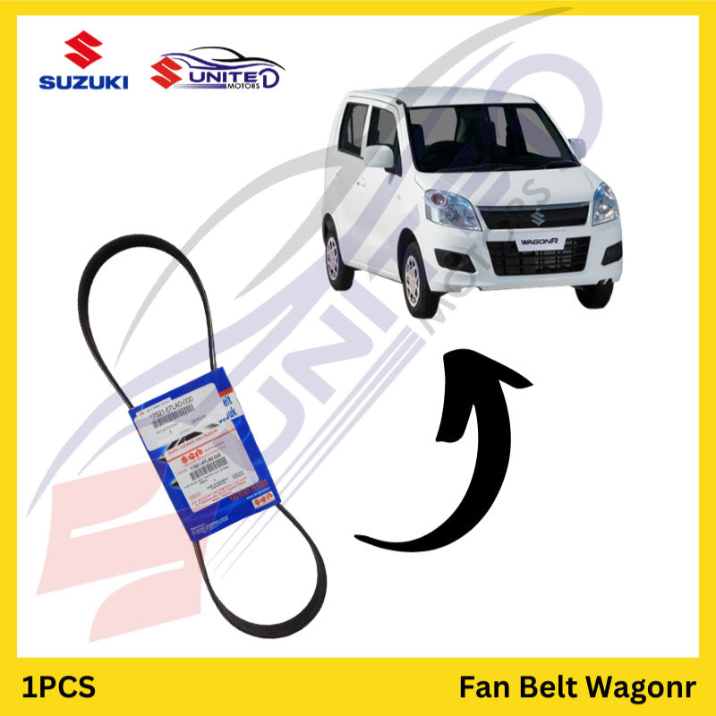 Suzuki Genuine Fan Belt for WagonR 998cc - Reliable Power Transfer - Drive Essential Engine Components with Authentic Fan Belt.