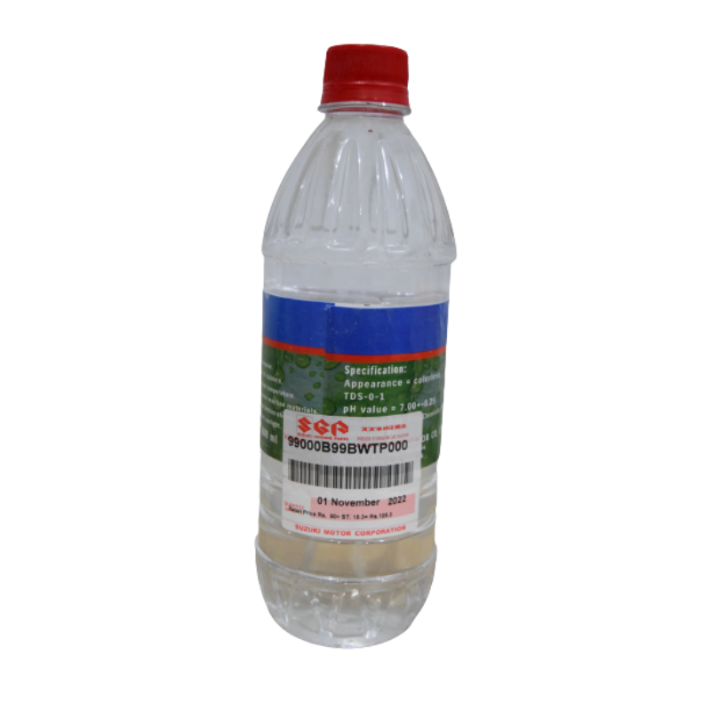 Suzuki Genuine Battery Water - Maintain Battery Health and Charge Efficiency