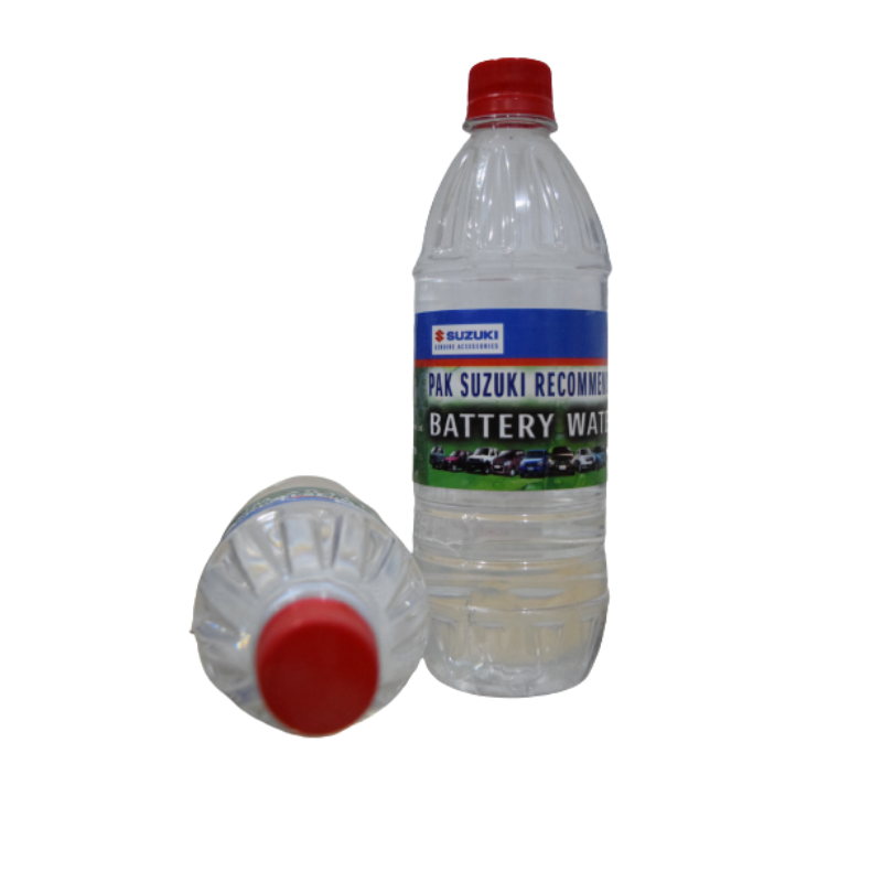 Suzuki Genuine Battery Water - Maintain Battery Health and Charge Efficiency