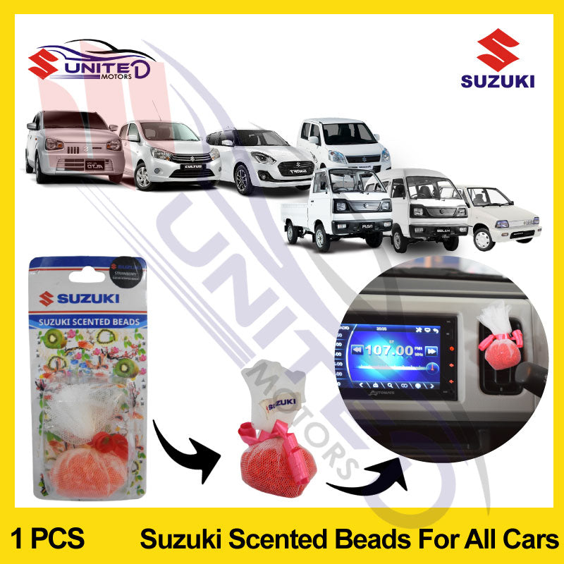 Suzuki Genuine Scented Beads - Rose & Strawberry Fragrance - Refresh Your Car's Ambience