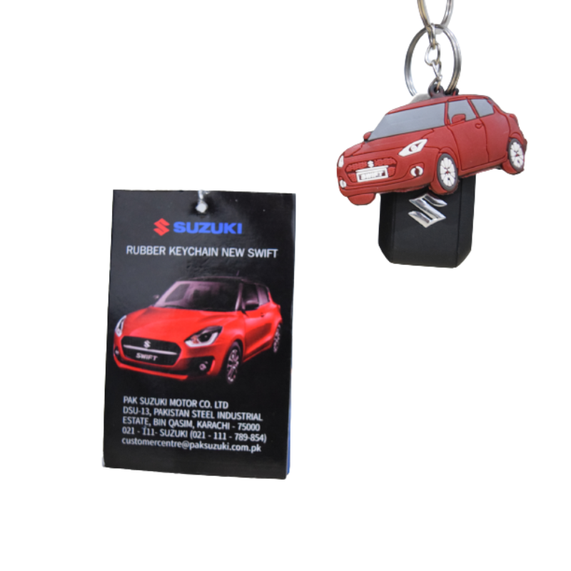 SUZUKI Genuine Car Style Keychain for New Swift - Showcase Your Swift Pride